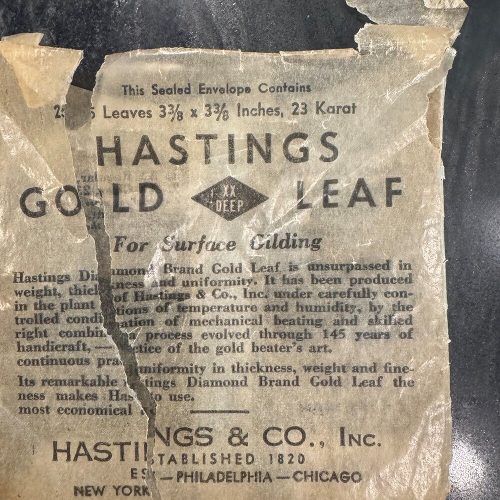 Hastings Gold Lead 23K 3.38 by 3.38